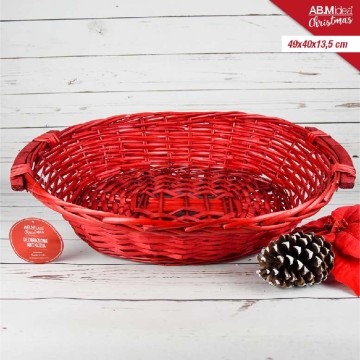 ABM CESTO VIMINI ROSSO...