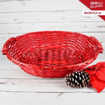 ABM CESTO VIMINI ROSSO...