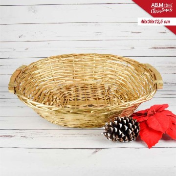 ABM CESTO VIMINI ORO 46X36...