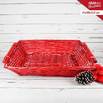 ABM CESTO VIMINI ROSSO...