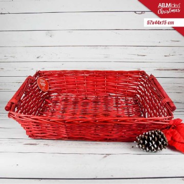 ABM CESTO VIMINI ROSSO...