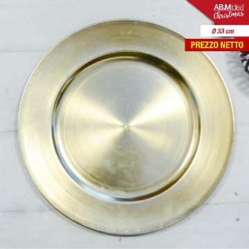 ABM SOTTOPIATTO CM.33 ORO...