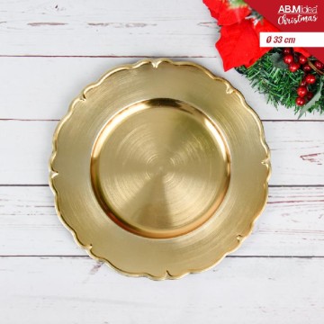 ABM SOTTOPIATTO CM.33 ORO...