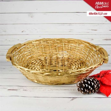ABM CESTO VIMINI ORO 50X40...