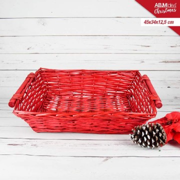 ABM CESTO VIMINI ROSSO...