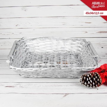 ABM CESTO VIMINI SILVER...