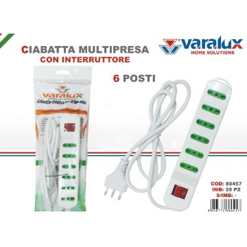 VST CIABATTA 6 POSTI CON TASTO