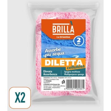 BRA SPUGNE DILETTA 2 PZ.06086A