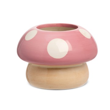 FRANCO CACHEPOT FUNGO ROSA...