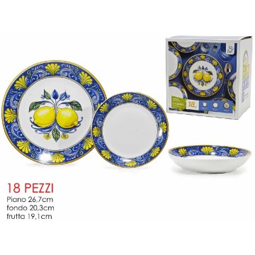 GNT SERV.PIATTI 18 PZ LEMON...