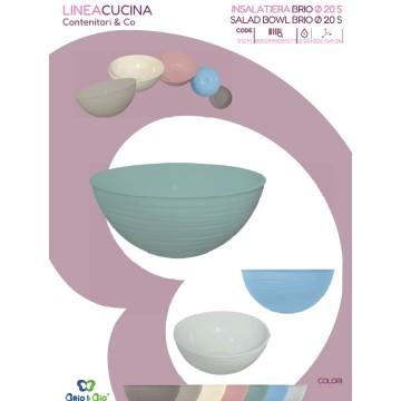 BRONZO INSALATIERA BRIO CM20