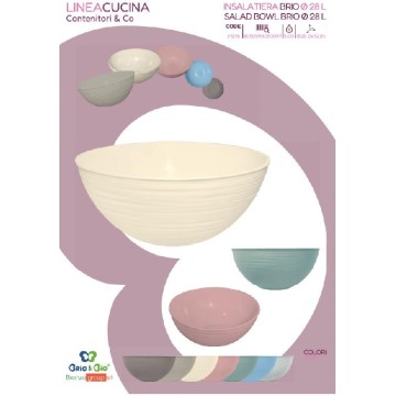 BRONZO INSALATIERA BRIO CM28