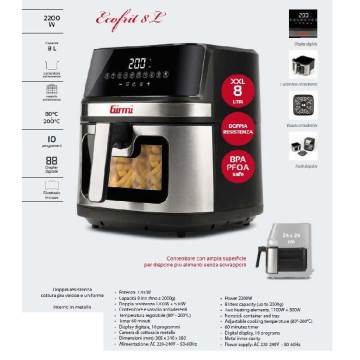 GIRMI FRIGGITRICE ARIA 8 L...