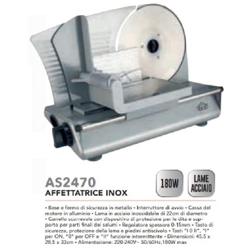 DCG AFFETTATRICE INOX CM.22...