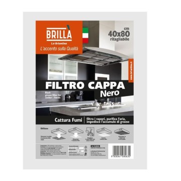 BRA FILTRO CAPPA NERO 40X80
