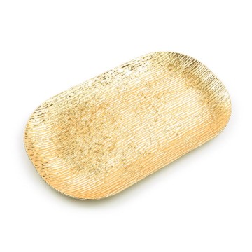 MCR VASSOIO PLASTICA ORO...