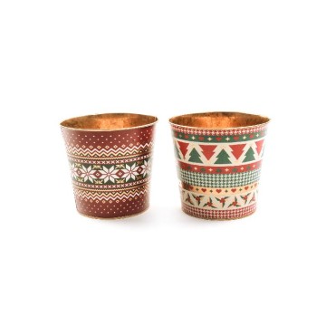 MCR VASO LATTA DECORATO D15H13
