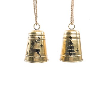 MCR CAMPANA METALLO ORO...