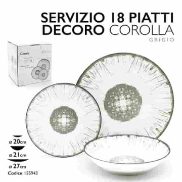 MMZ SERV.PIATTI 18PZ...
