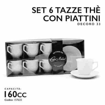 MMZ CONF.6 TAZZE THE'C/P...