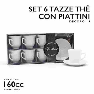 MMZ CONF.6 TAZZE THE'C/P...