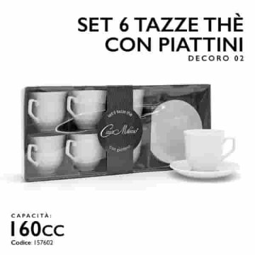 MMZ CONF.6 TAZZE THE'C/P...