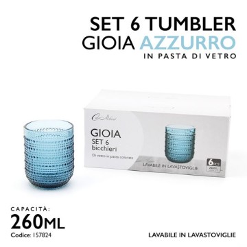 MMZ CONF.6 BICC.AZZURRO 260ML