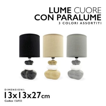 MMZ LAMPADA CUORE 13X13X27...