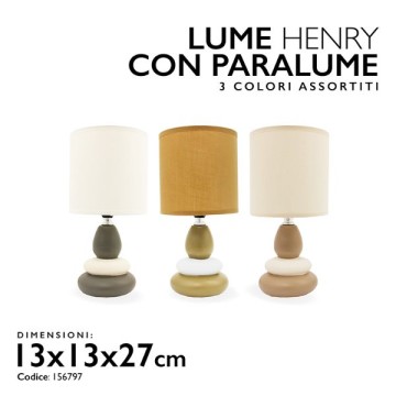 MMZ LAMPADA HENRY 13X13X27...