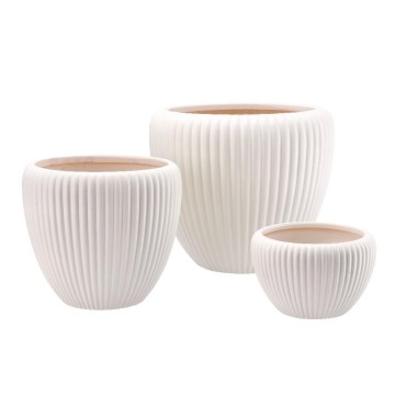 STAR SET 3 CACHEPOT CREMA...