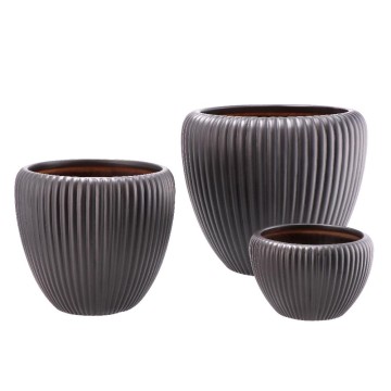 STAR SET 3 CACHEPOT GRIGI...