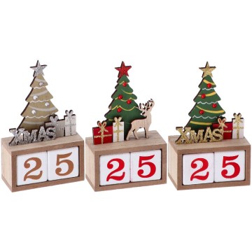 STAR DECORAZ LEGNO NATALE...
