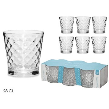 GNT CONF.6 BICCHIERI DIAMANTE
