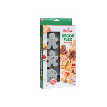 DECORA STAMPO GINGERBREAD...