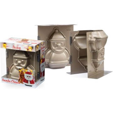 DECORA STAMPO 3D BABBO NATALE