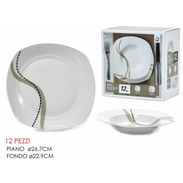 GNT SERV.PIATTI 12 PZ FLEXI...