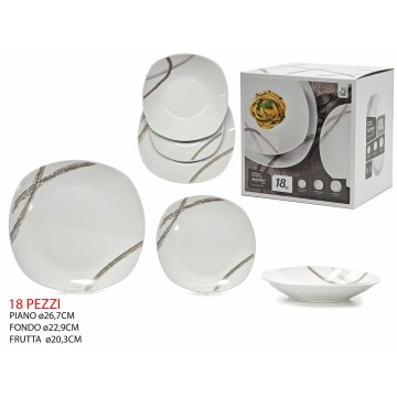 GNT SERV.PIATTI 18 PZ...