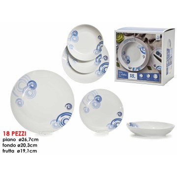 GNT SERV.PIATTI 18 PZ...