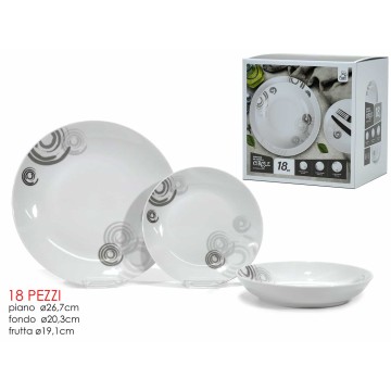 GNT SERV.PIATTI 18 PZ...