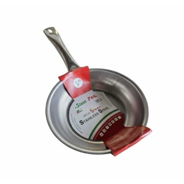 STEEL PADELLA INOX CM.20 1M...