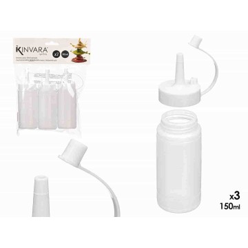 ARTE SET 3 DOSATORI SALSE...