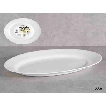 ARTE PIATTO OVALE LISCIO CM30