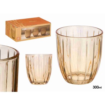 ARTE CONF.6 BICCHIERI RIGHE...