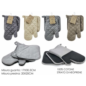 GNT SET 2 PRESINE+GUANTO FORNO