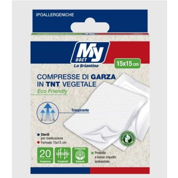 BRA COMPRESSE GARZA PZ.20