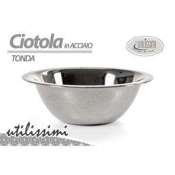 Insalatiera in acciaio inox Cm 26