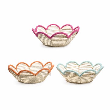 MCR CESTINO FIORE METALLO ASS