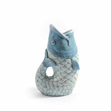 MCR CACHEPOT PESCE RESINA...