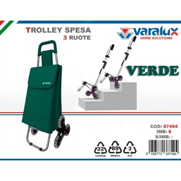 ICS CARRELLO SPESA 3 RUOTE...