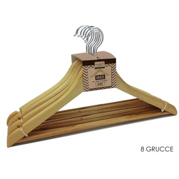 GNT GRUCCIA LEGNO SET 8 PZ...